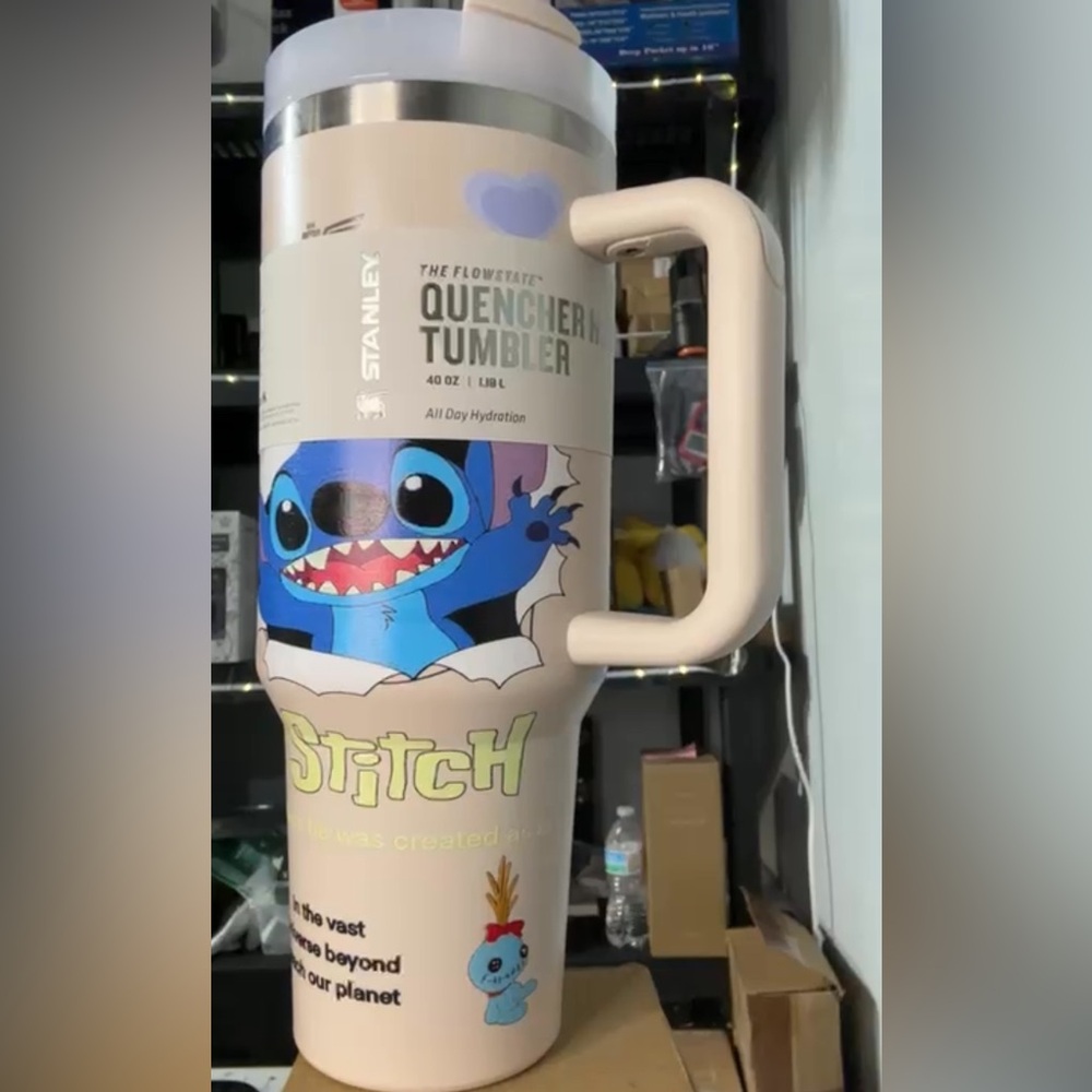 Stanley Quencher Tumbler with Blue Stitch Design
Last Special - Picture 6 of 8